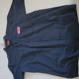 Oskar Blues men's button up shirt